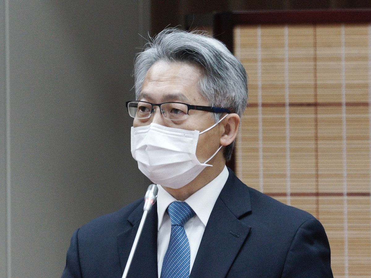 中研院院長廖俊智在立院教育及文化委員會備詢。 圖：張良一/攝