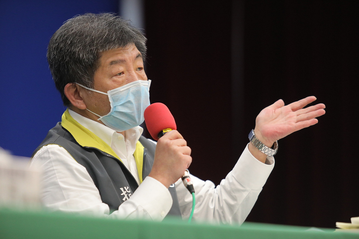 中央流行疫情指揮中心指揮官陳時中 圖：中央流行疫情指揮中心/提供