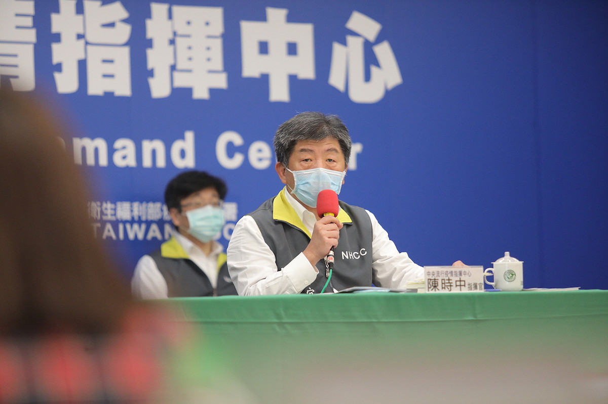 中央流行疫情指揮中心指揮官陳時中 圖：中央流行疫情指揮中心/提供