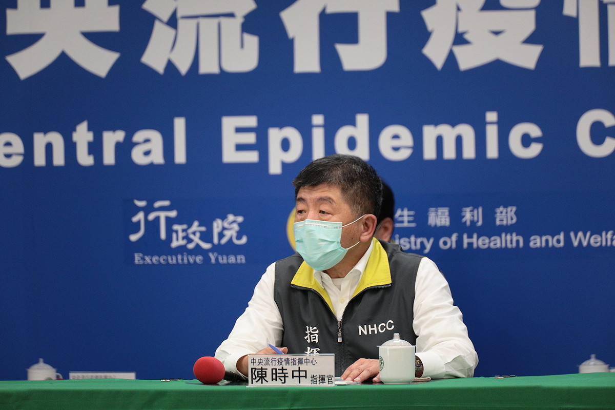 中央流行疫情指揮中心指揮官陳時中 圖：中央流行疫情指揮中心/提供