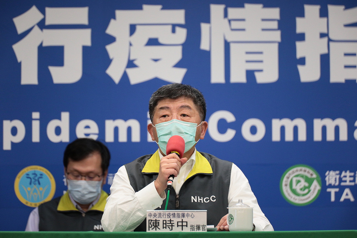 中央流行疫情指揮中心指揮官陳時中 圖：中央流行疫情指揮中心/提供