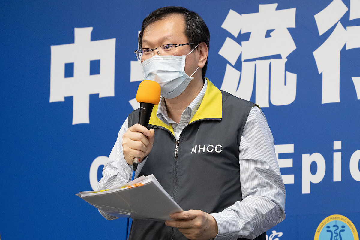 中央流行疫情指揮中心發言人莊人祥 圖：中央流行疫情指揮中心/提供