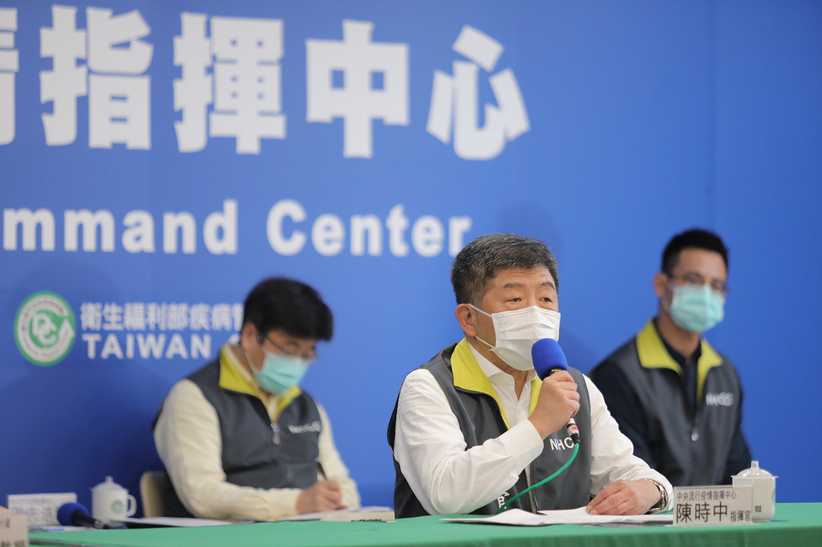 中央流行疫情指揮中心指揮官陳時中 圖：中央流行疫情指揮中心/提供