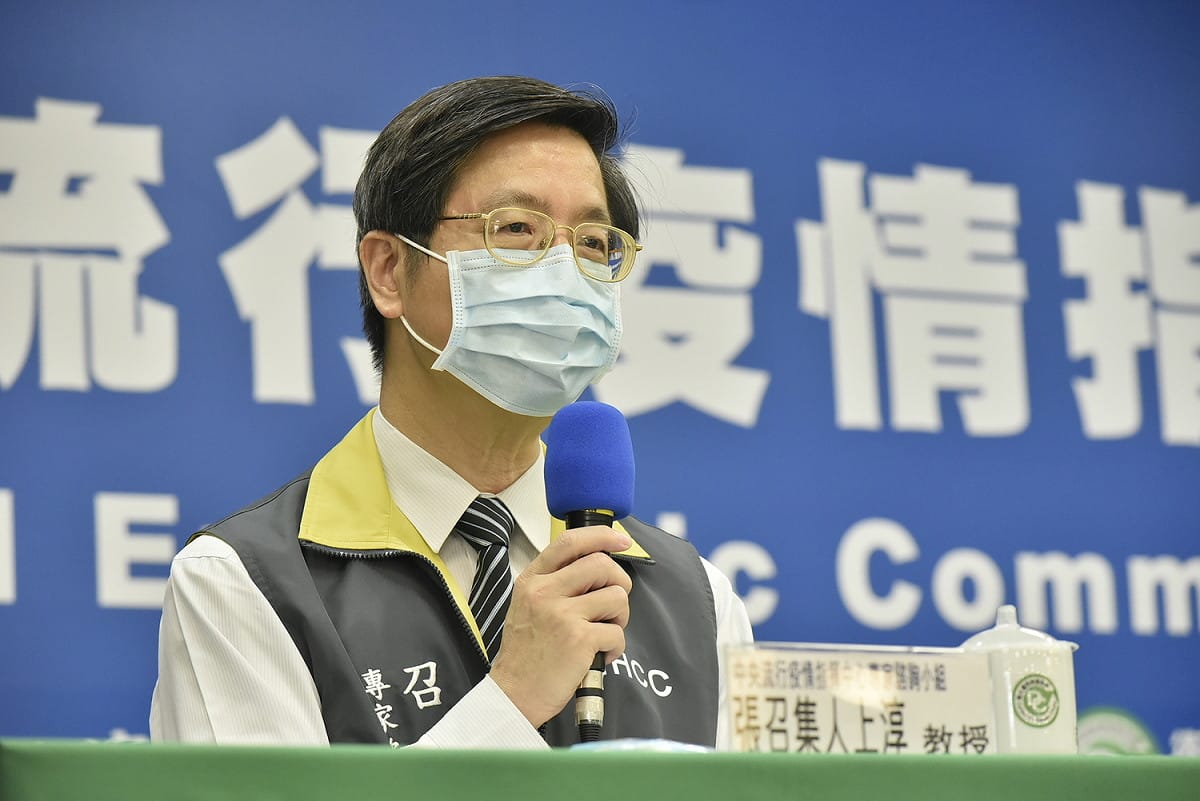 中央流行疫情指揮中心專家諮詢小組召集人張上淳 圖：中央流行疫情指揮中心/提供