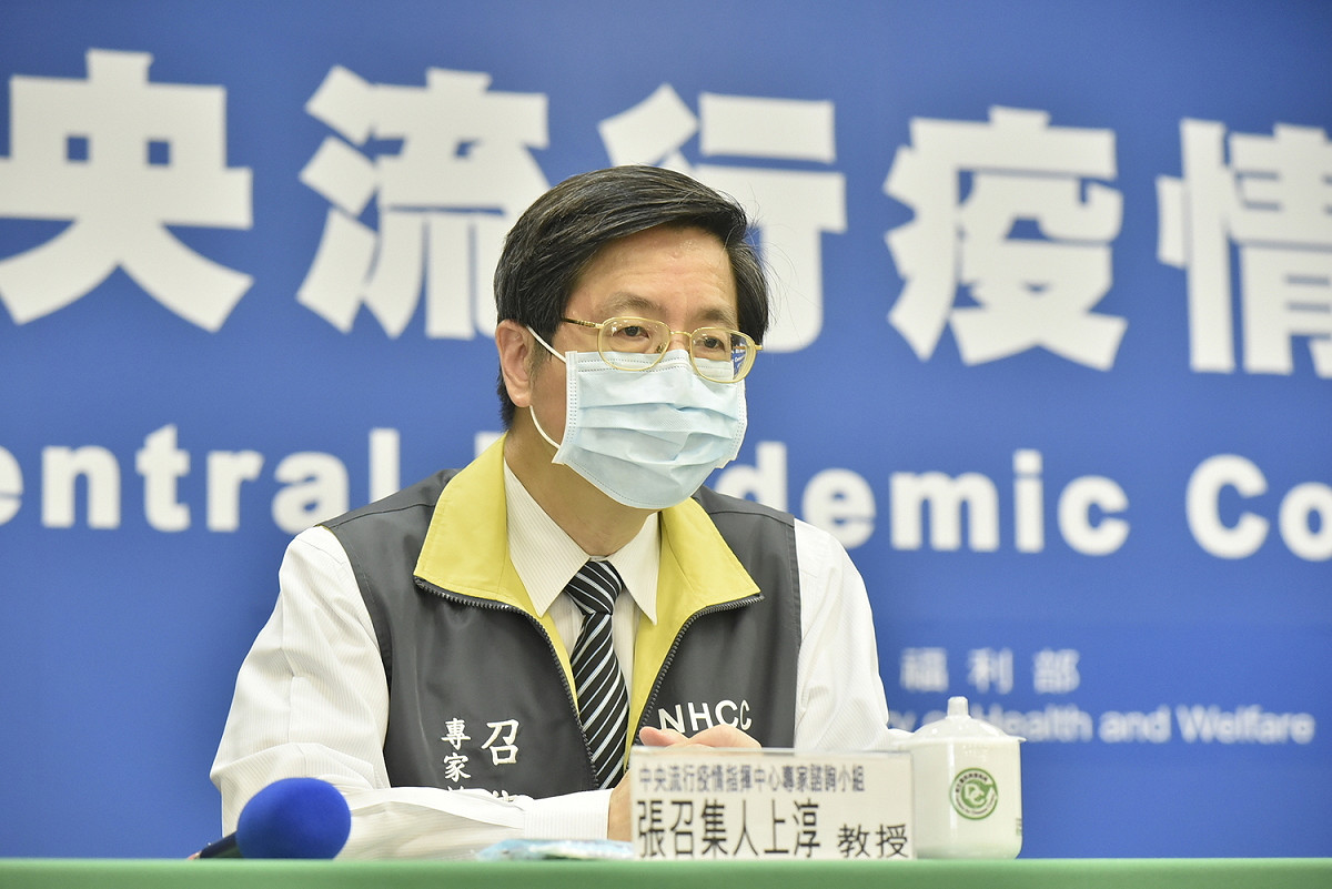 中央流行疫情指揮中心專家諮詢小組召集人張上淳 圖：中央流行疫情指揮中心/提供