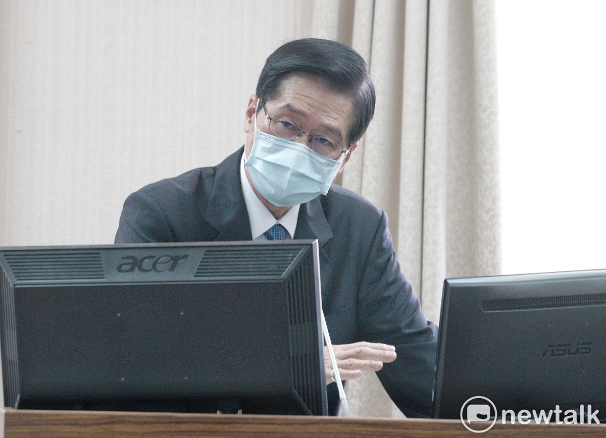 國防部長嚴德發。 圖：張良一/攝(資料照)