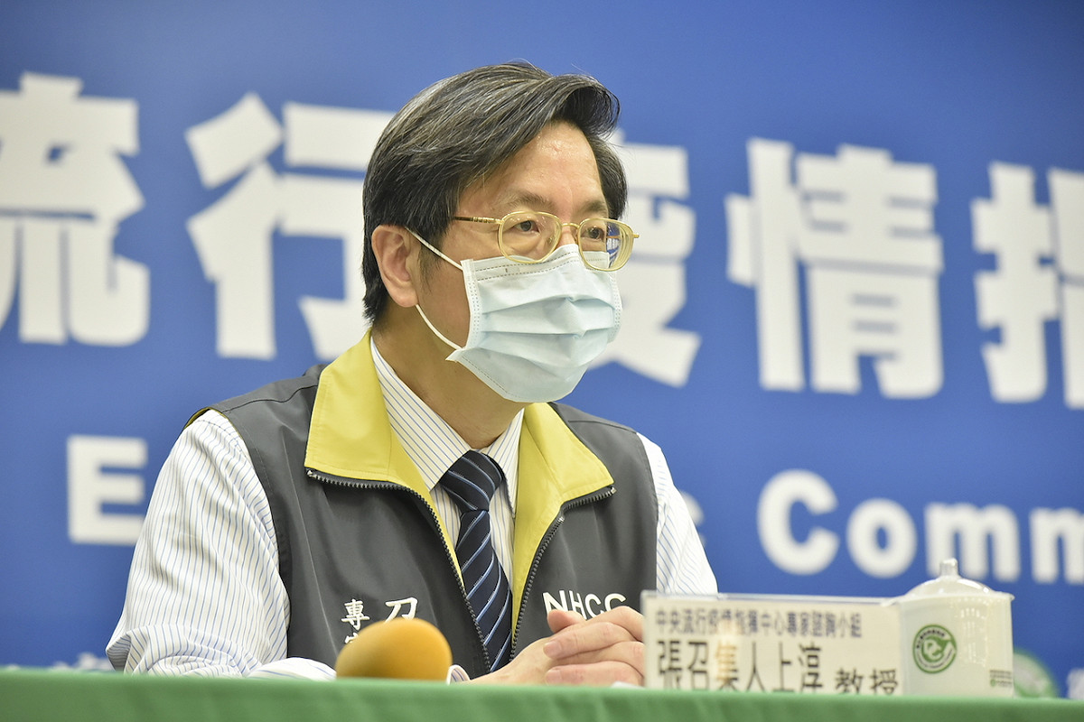 中央流行疫情指揮中心專家諮詢小組召集人張上淳 圖：中央流行疫情指揮中心/提供