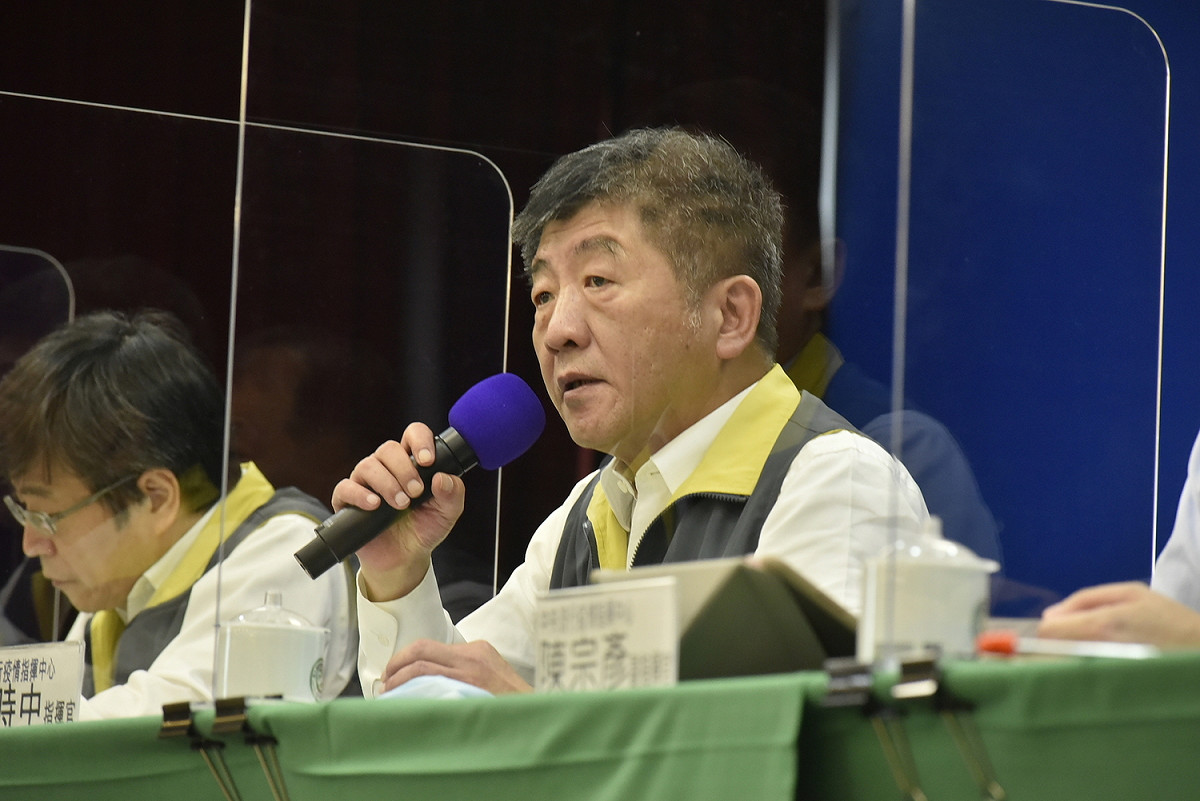中央流行疫情指揮中心指揮官陳時中 圖：中央流行疫情指揮中心/提供
