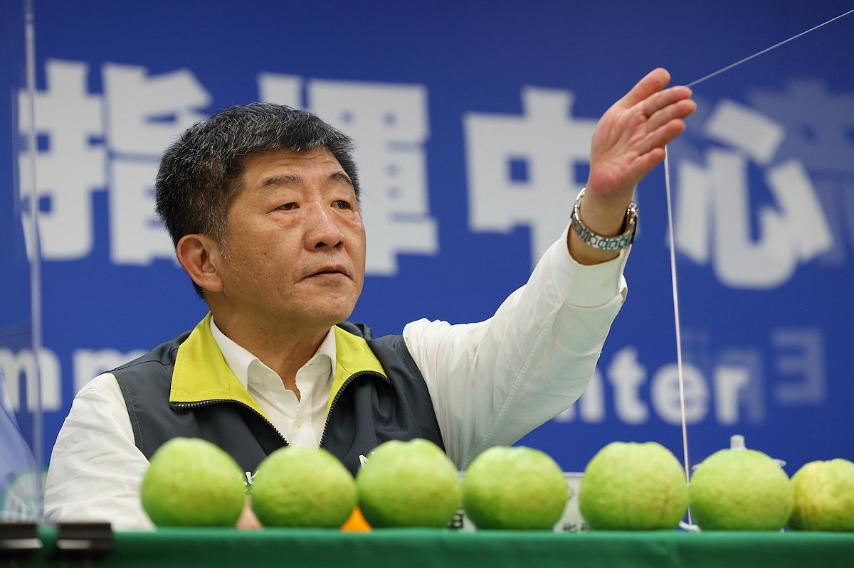 中央流行疫情指揮中心指揮官陳時中 圖：中央流行疫情指揮中心/提供