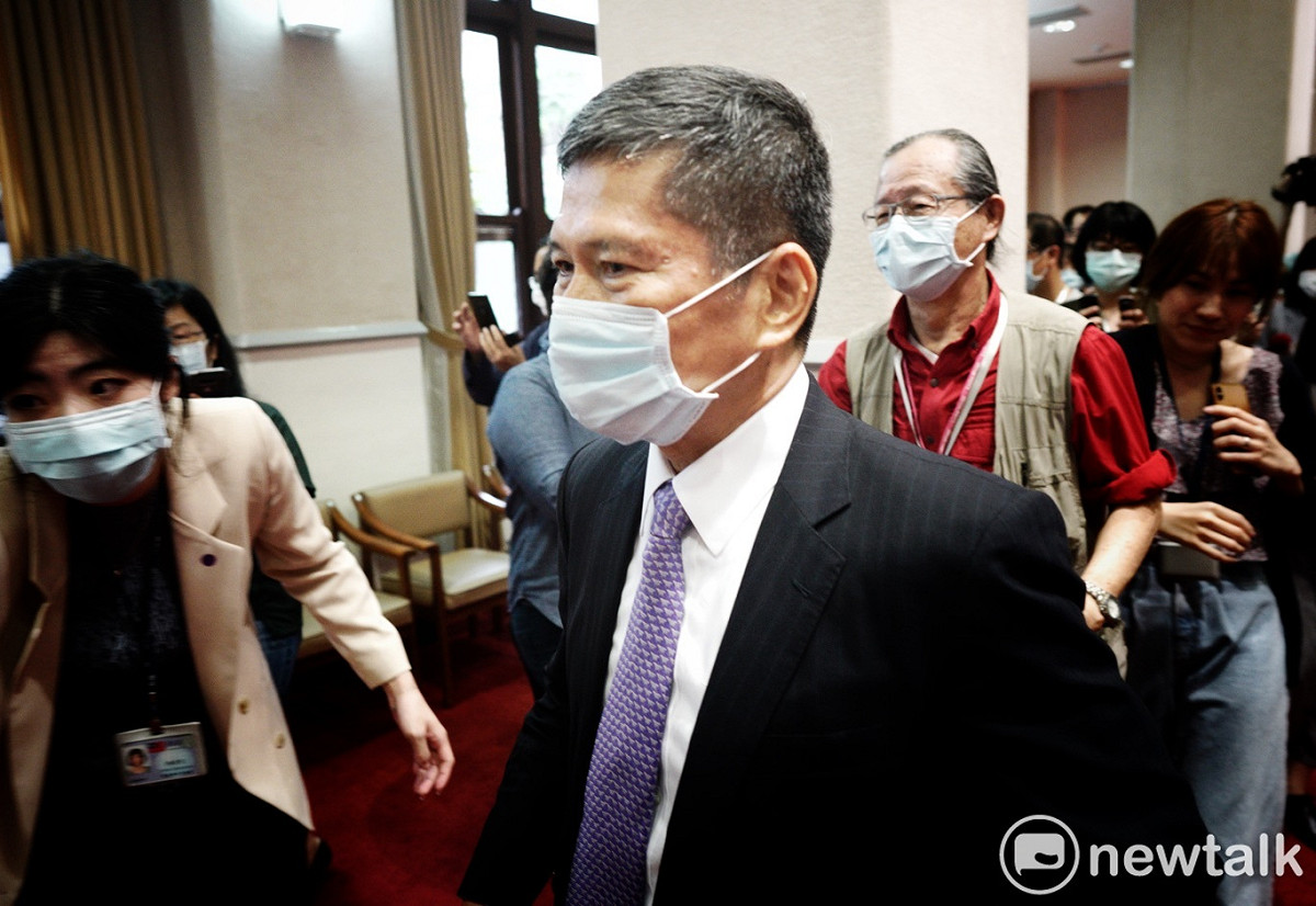 新任文化部長李永得受訪。 圖：張良一/攝