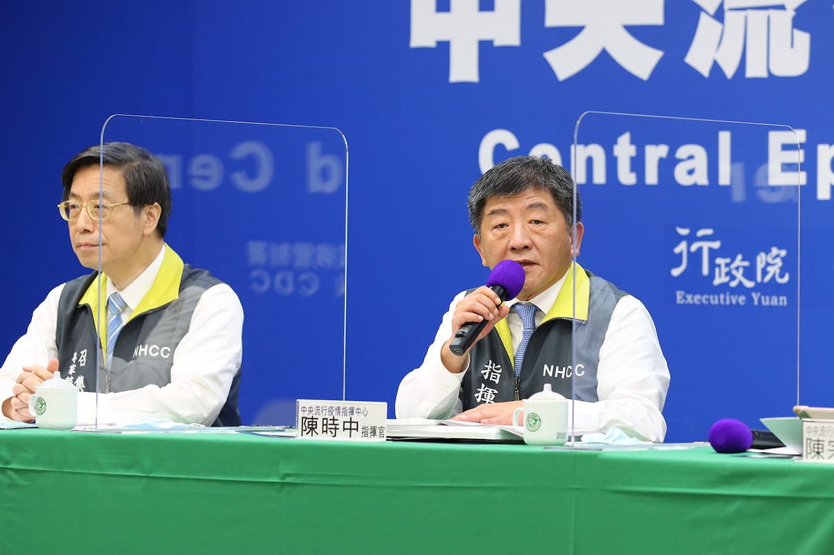 中央流行疫情指揮中心指揮官陳時中 圖：中央流行疫情指揮中心/提供