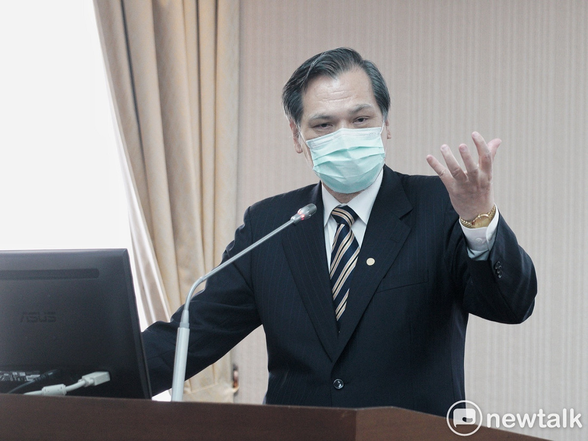 陸委會主委陳明通在立院內政委員會備詢。 圖：張良一/攝（資料照）