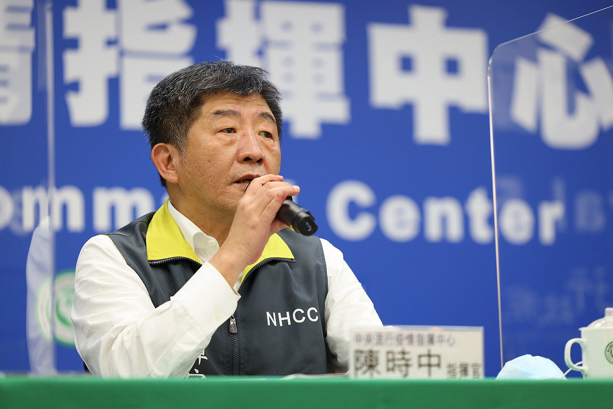 中央流行疫情指揮中心指揮官陳時中 圖：中央流行疫情指揮中心/提供