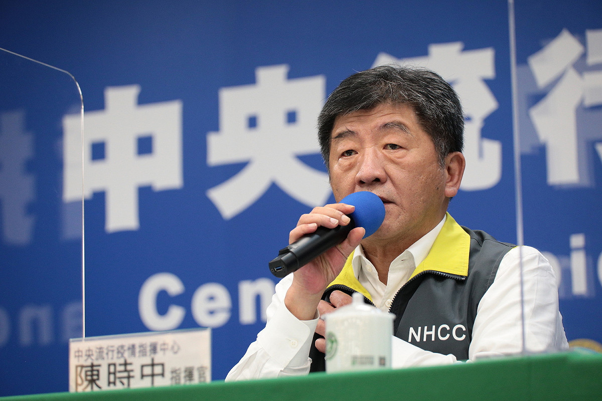 中央流行疫情指揮中心指揮官陳時中 圖：中央流行疫情指揮中心/提供
