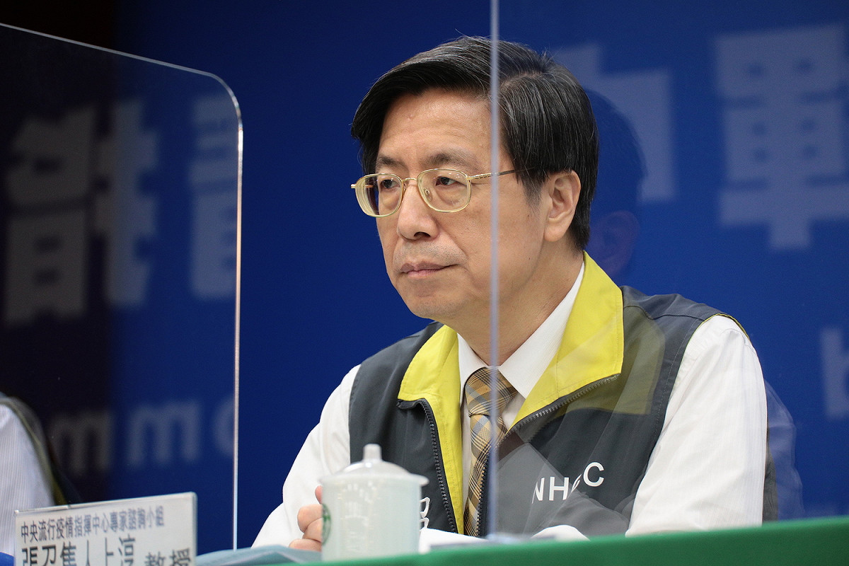 中央流行疫情指揮中心專家諮詢小組召集人張上淳 圖：中央流行疫情指揮中心/提供