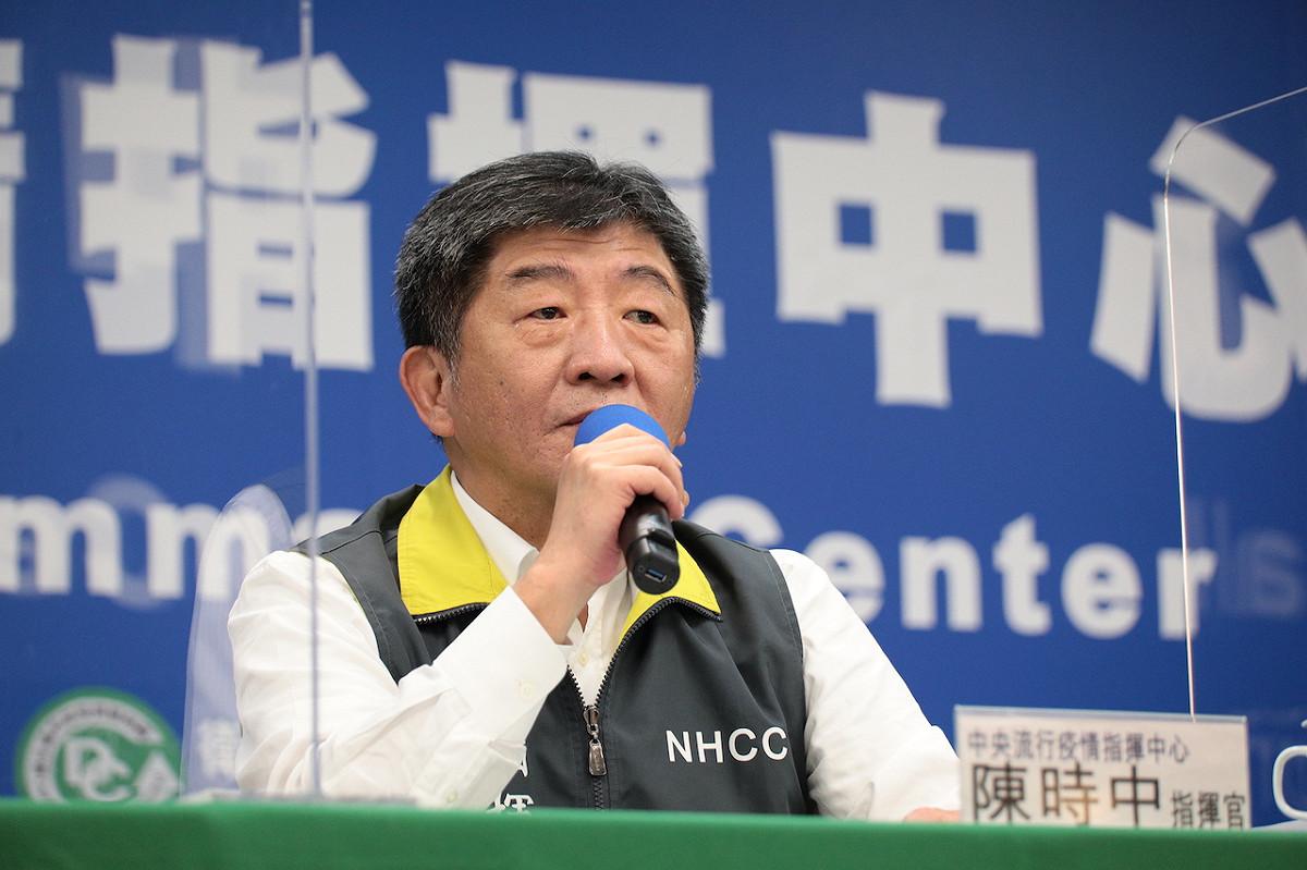 中央流行疫情指揮中心指揮官陳時中 圖：中央流行疫情指揮中心/提供