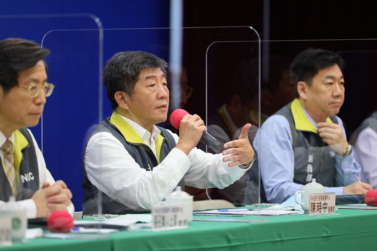 中央流行疫情指揮中心指揮官陳時中 圖：中央流行疫情指揮中心/提供