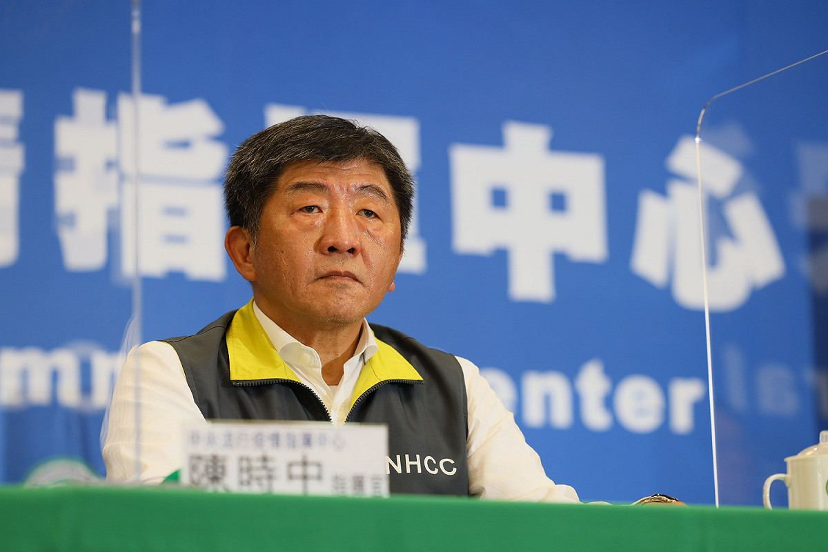 中央流行疫情指揮中心指揮官陳時中 圖：中央流行疫情指揮中心/提供
