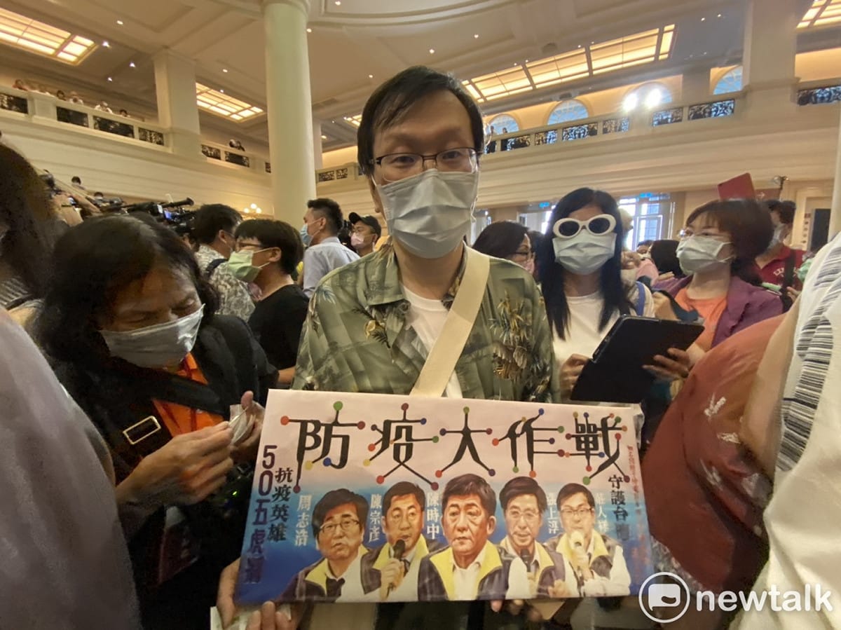 中央流行疫情指揮中心發言人莊人祥。 圖：閻芝霖/攝