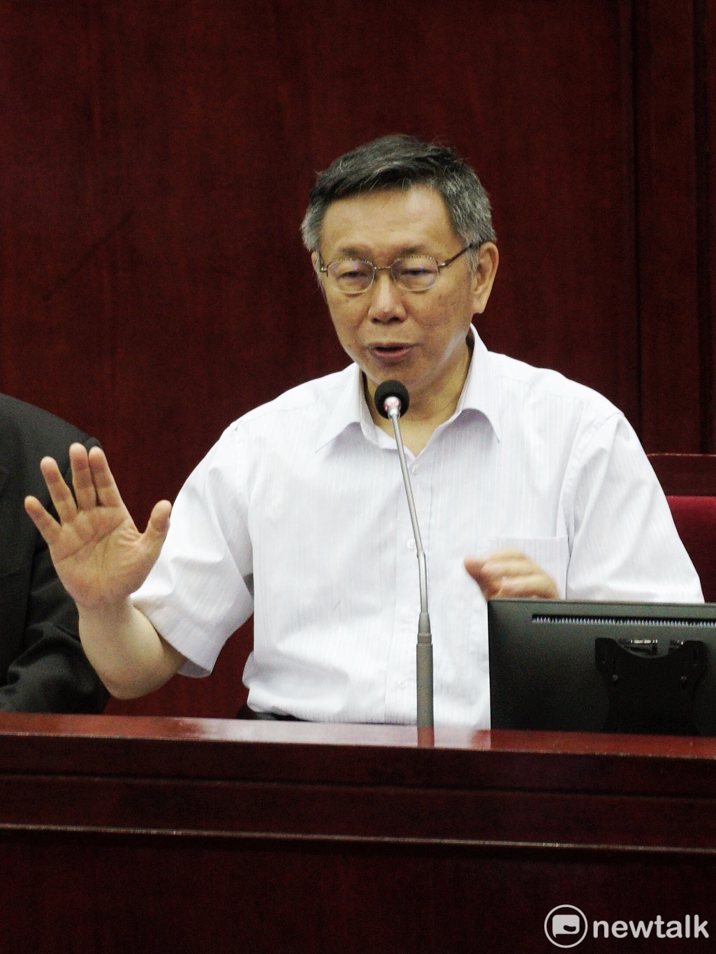 台北市長、民眾黨主席柯文哲。 圖：張良一 / 攝（資料照）