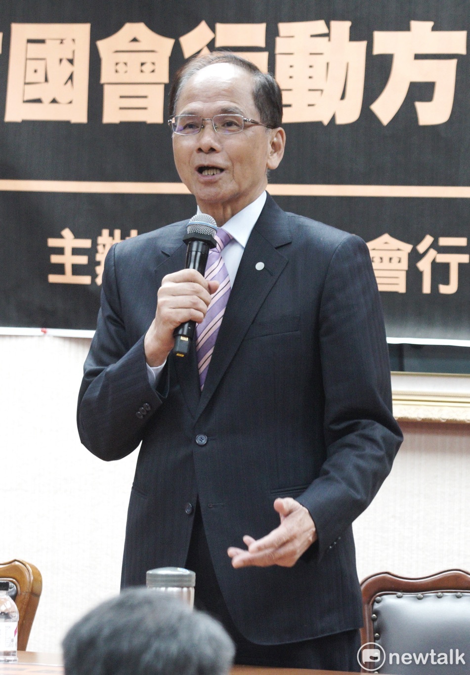 立法院長游錫堃。 圖：張良一/攝（資料照）