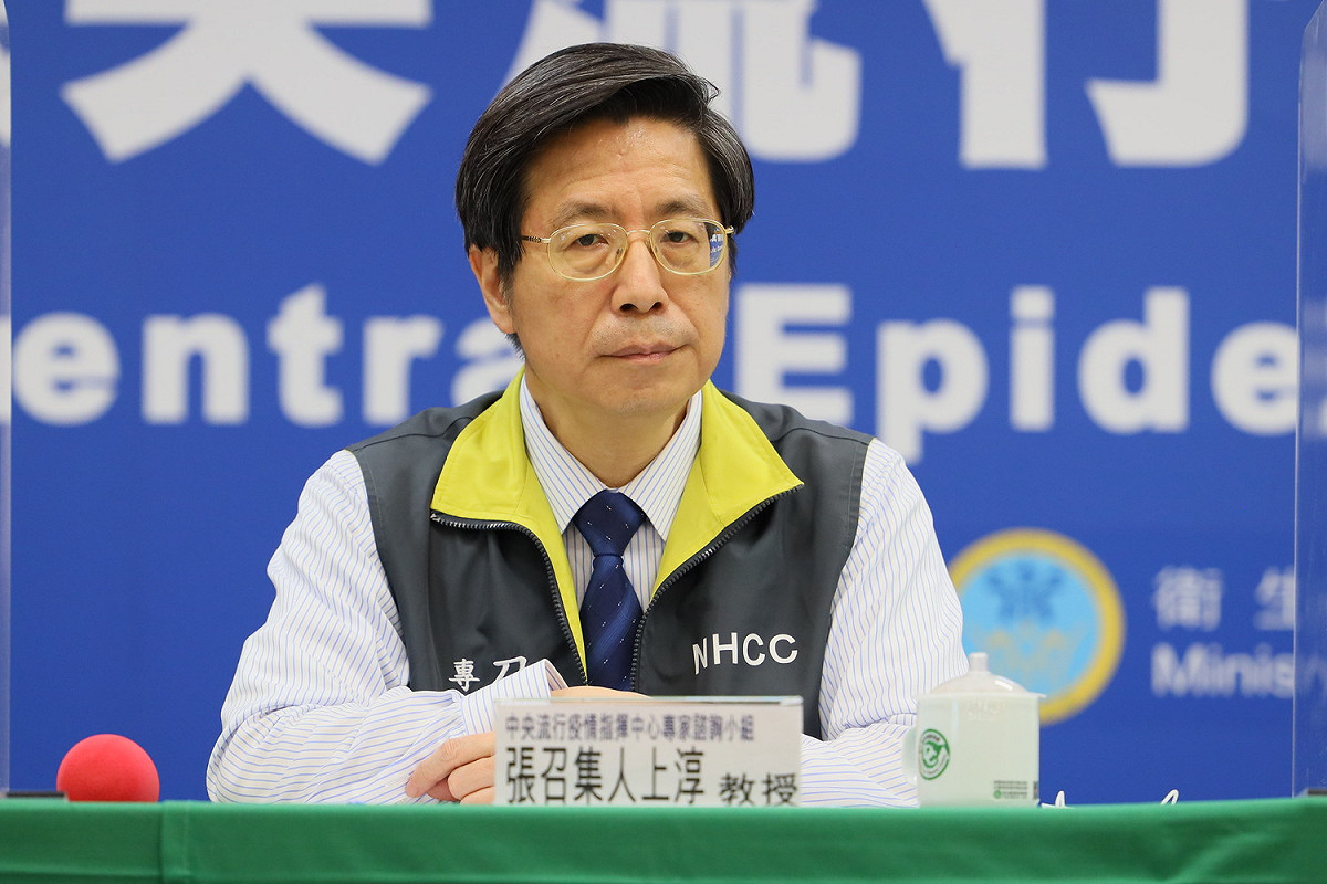 中央流行疫情指揮中心專家諮詢小組召集人張上淳 圖：中央流行疫情指揮中心/提供