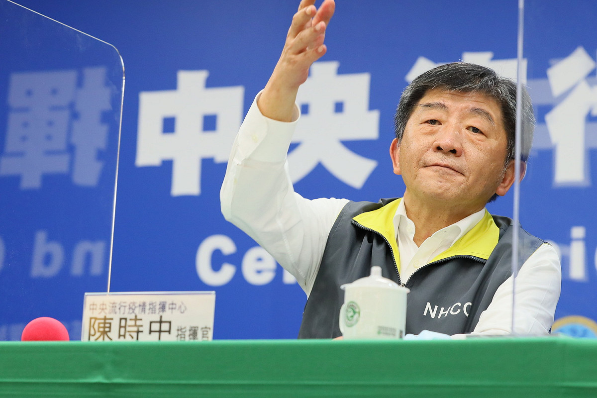 中央流行疫情指揮中心指揮官陳時中 圖：中央流行疫情指揮中心/提供