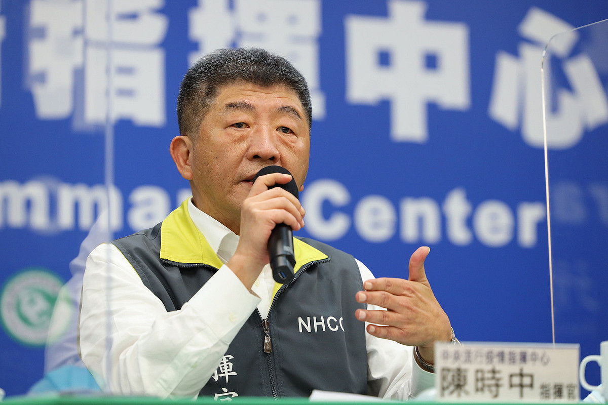 中央流行疫情指揮中心陳時中 圖：中央流行疫情指揮中心/提供