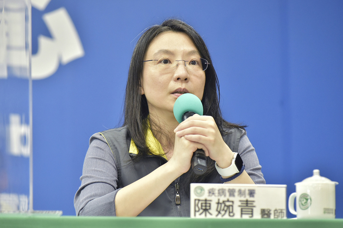 疾病管制署醫師陳婉青 圖：中央流行疫情指揮中心/提供