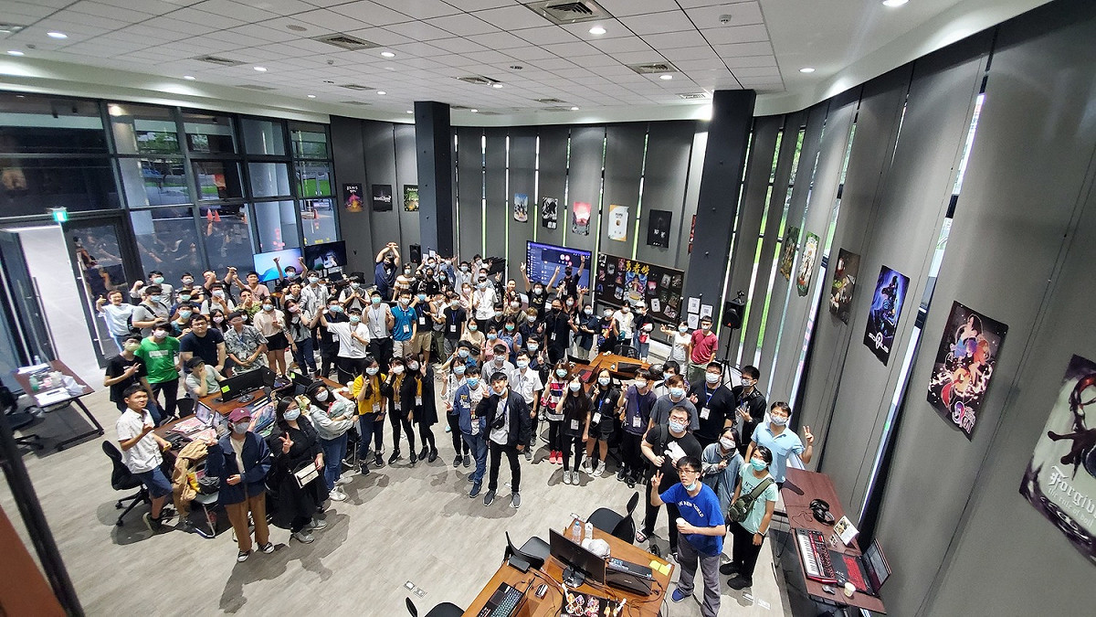 匯集8所、16組學生遊戲製作作品的「異校遊戲專題亂鬥大會」，於6月6日在台中大里軟體園區圓滿落幕 圖：數發協會/提供
