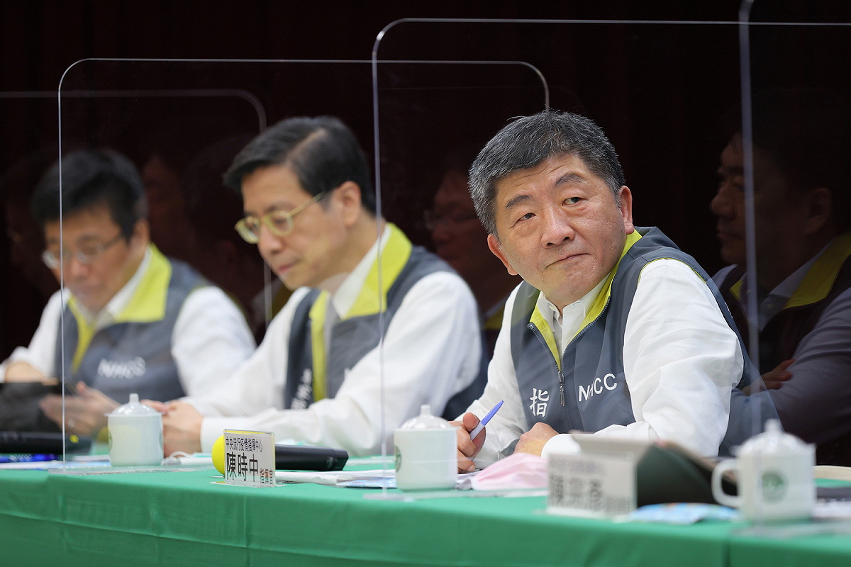 中央流行疫情指揮中心指揮官陳時中 圖：中央流行疫情指揮中心/提供