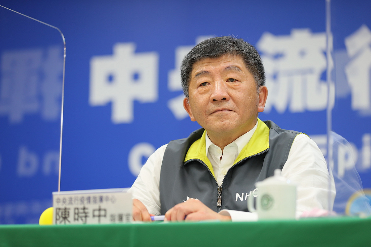 中央流行疫情指揮中心指揮官陳時中 圖：中央流行疫情指揮中心/提供