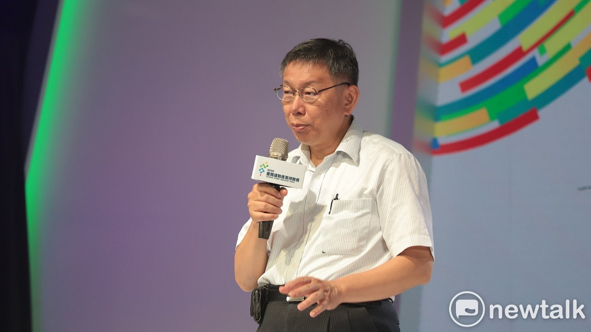 台北市長柯文哲。 圖：陳耀宗／攝