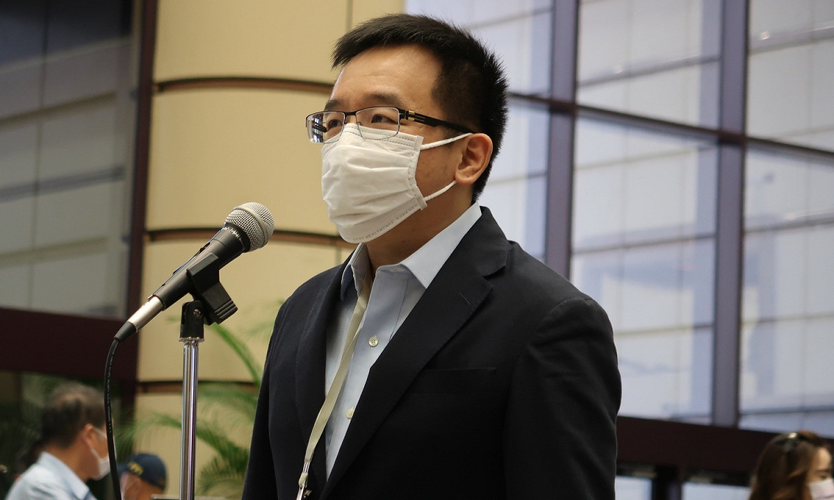 高雄市議員陳致中罷免聯署書已經進入第二階段。 圖：林朝億/攝