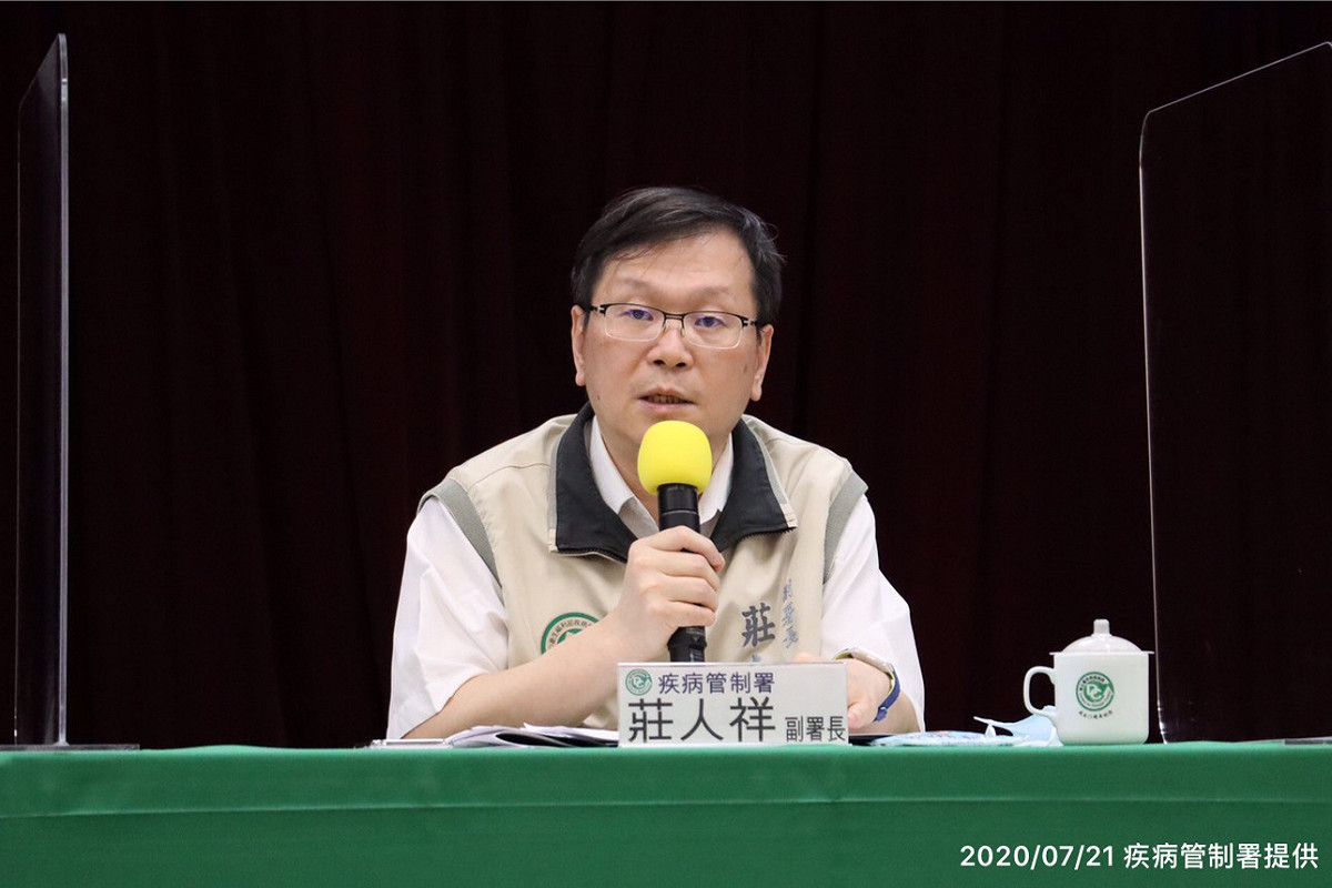 疾病管制署副署長莊人祥 圖：疾管署/提供