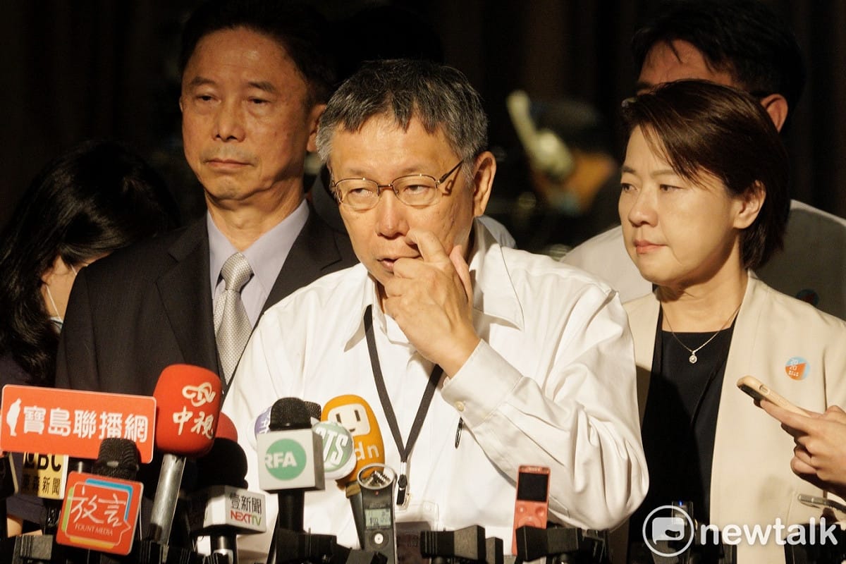 台北市長柯文哲。 圖：張良一 / 攝（資料照片）