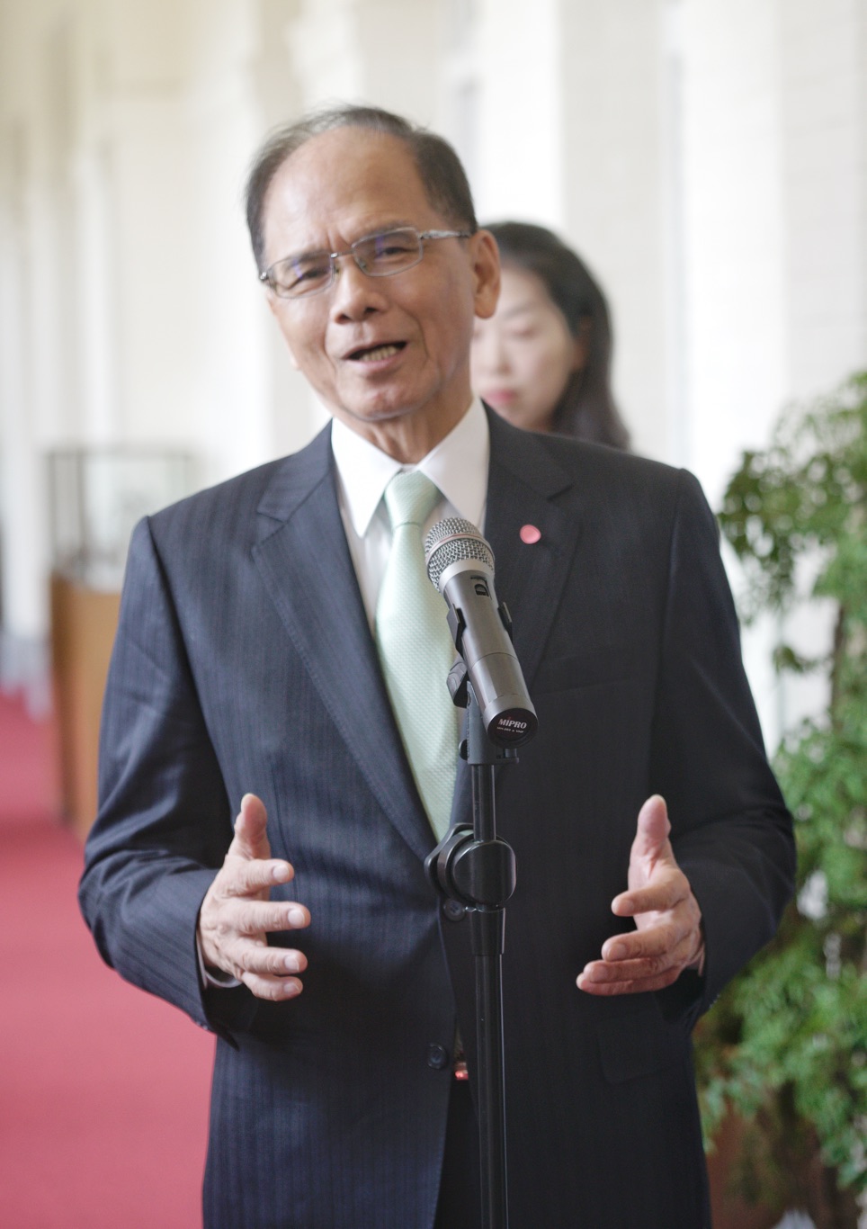 立法院長游錫堃。 圖：張良一/攝(資料照)
