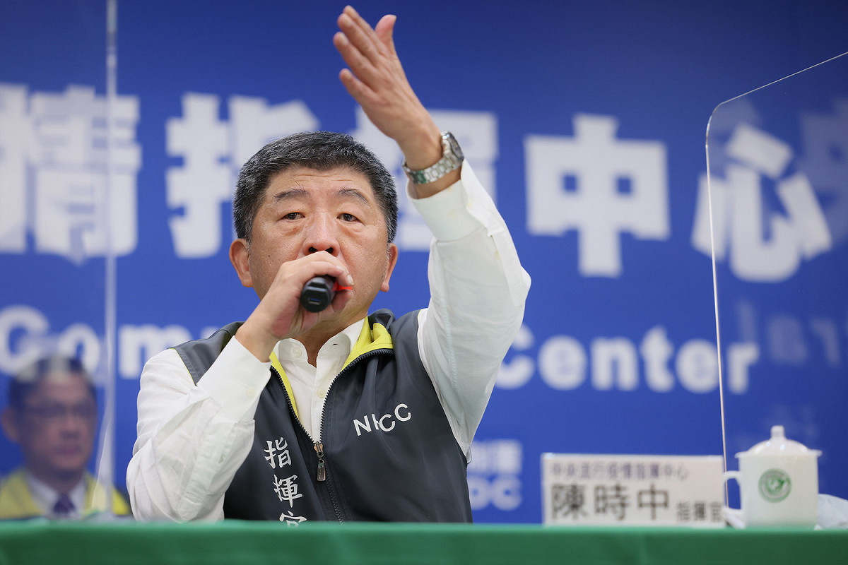 中央流行疫情指揮中心指揮官陳時中。 圖：中央流行疫情指揮中心/提供
