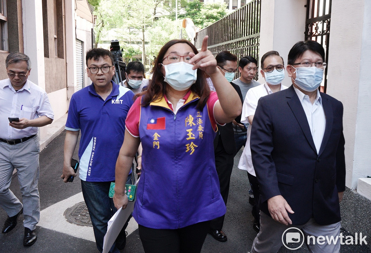 國民黨立委陳玉珍安排4小時快閃東沙島考察，挨批害官兵不能休假，陳玉珍怒斥抹黑。 圖：張良一/攝（資料照）