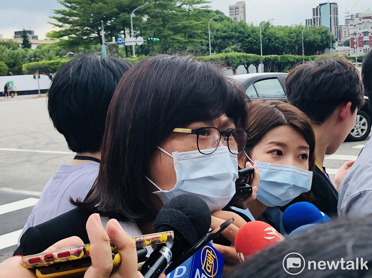 嘉義立委王美惠震驚開放美豬、美牛此等政策大事，為何到開午宴現場才知道。 圖：謝莉慧／攝（資料照）