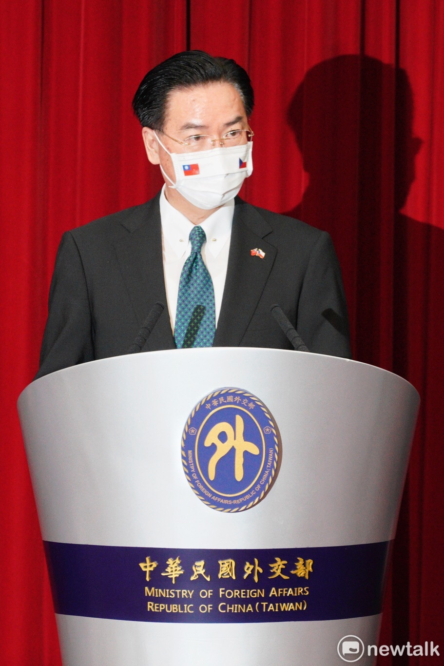 外交部長吳釗燮。 圖：張良一／攝