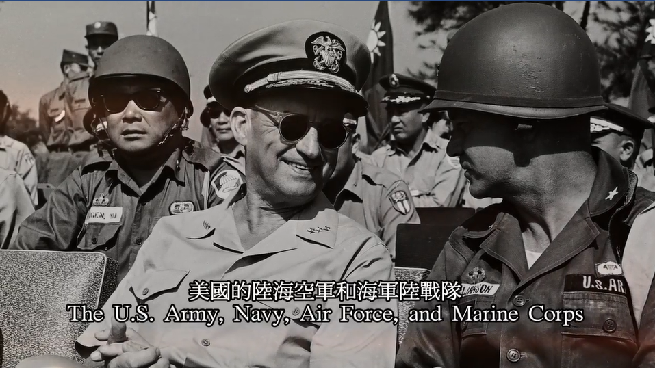 今天九月三日是軍人節，美國在台協會AIT在臉書發布影片，曝光過去低調進行的美台安全合作實例。 圖：擷取自美國在台協會 AIT臉書