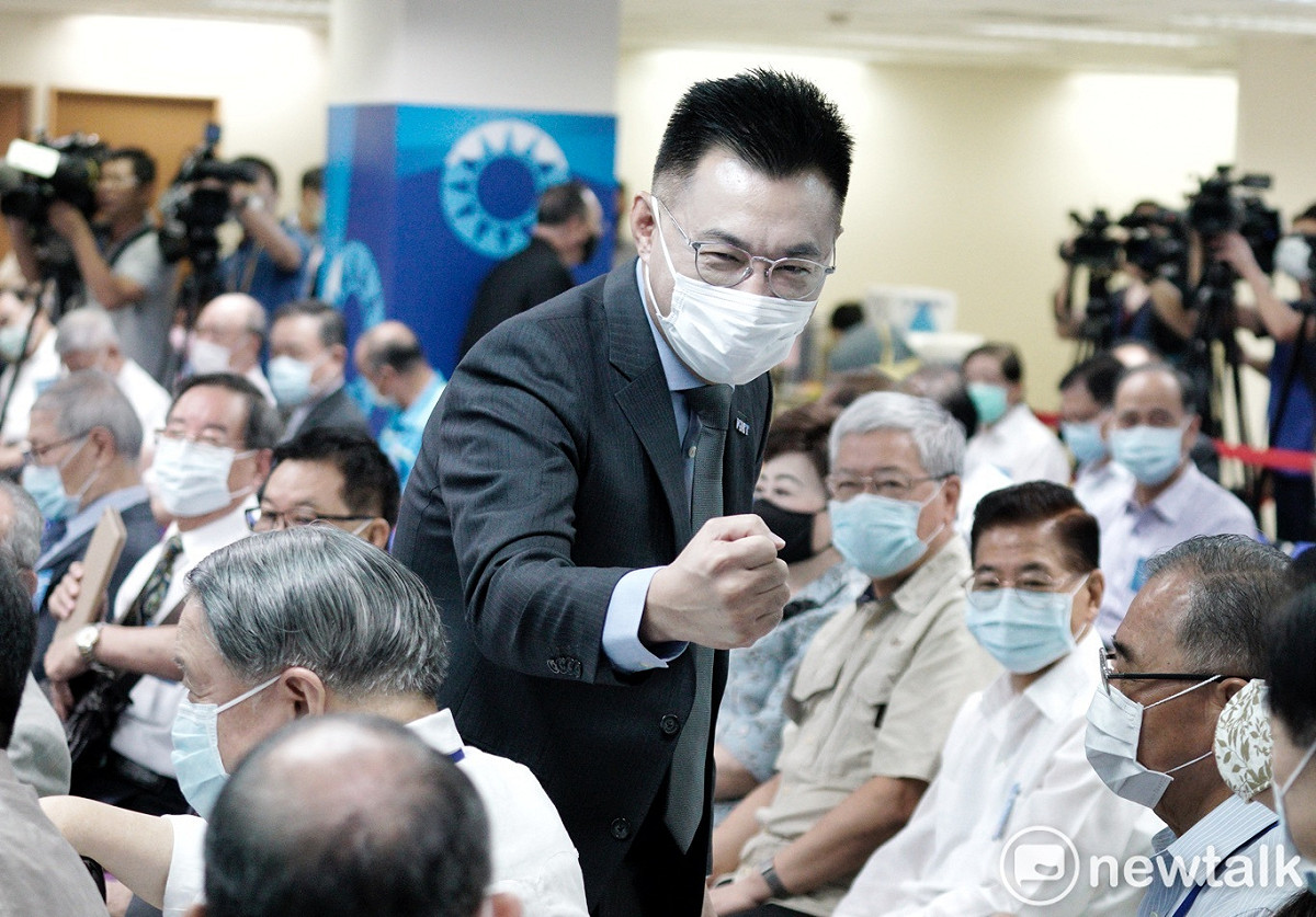 國民黨主席江啟臣。 圖：張良一/攝（資料照）