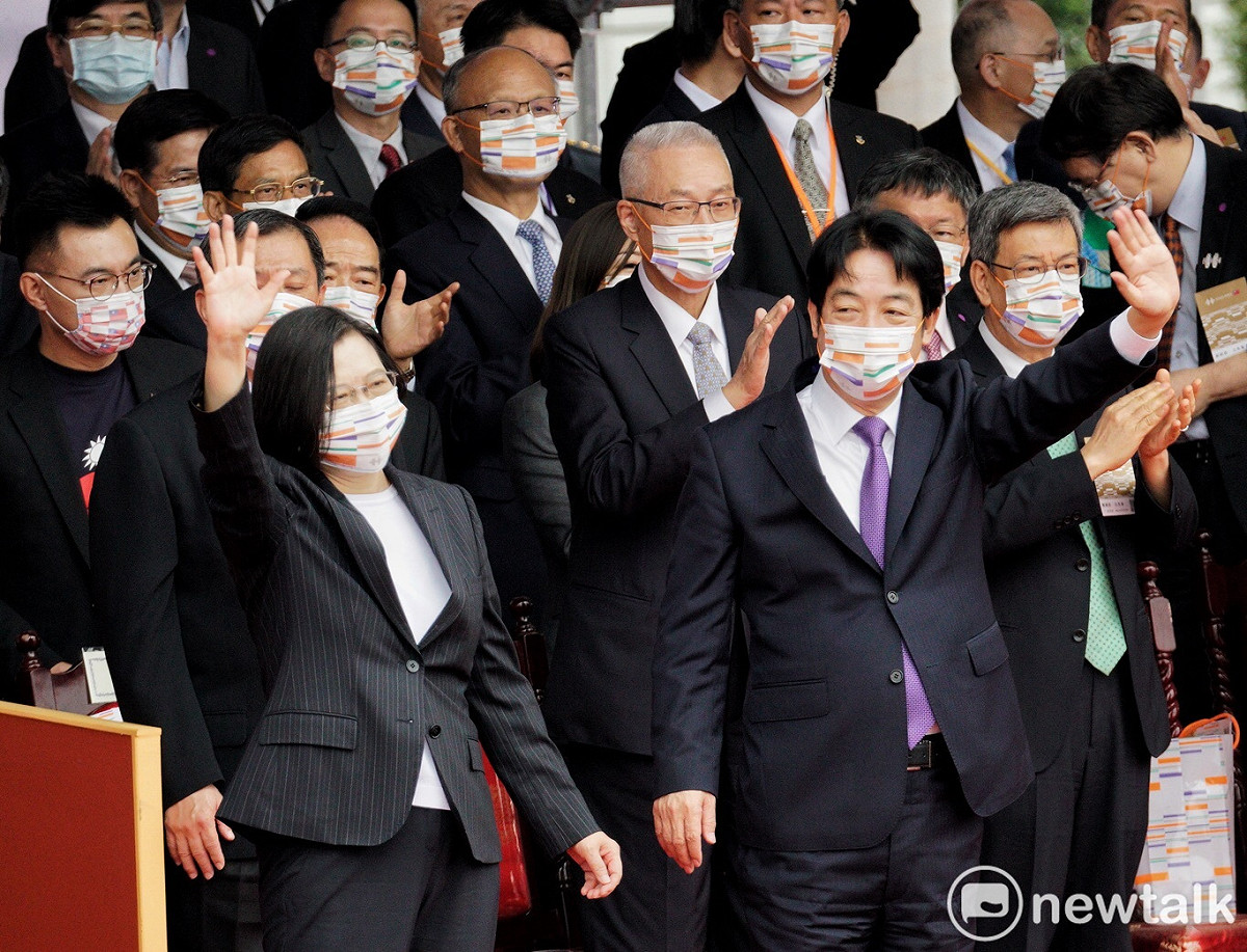 總統蔡英文在國慶大典發表演說的內容，被德國公共第一電視台（ARD）在當地時間10日晚間8時的新聞黃金時段報導出來。 圖：張良一／攝