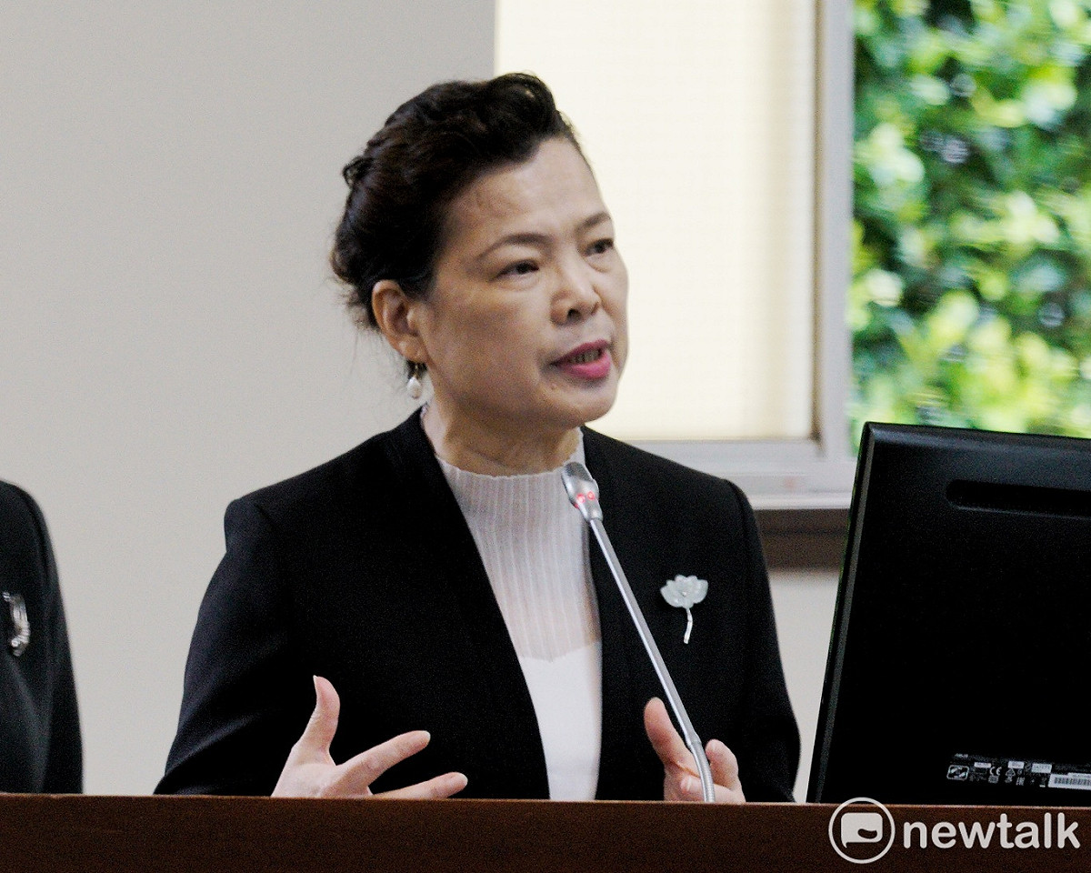經濟部長王美花在立院經濟委員會備詢。 圖：張良一／攝（資料照片）