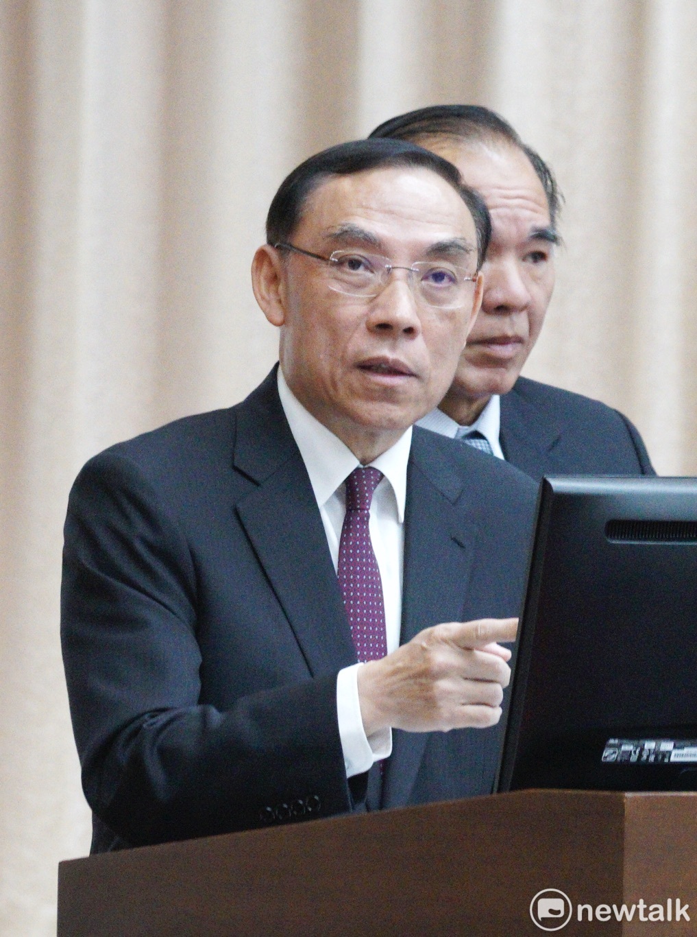 法務部長蔡清祥今赴立院司法法制委員會備詢。 圖：張良一/攝(資料照)