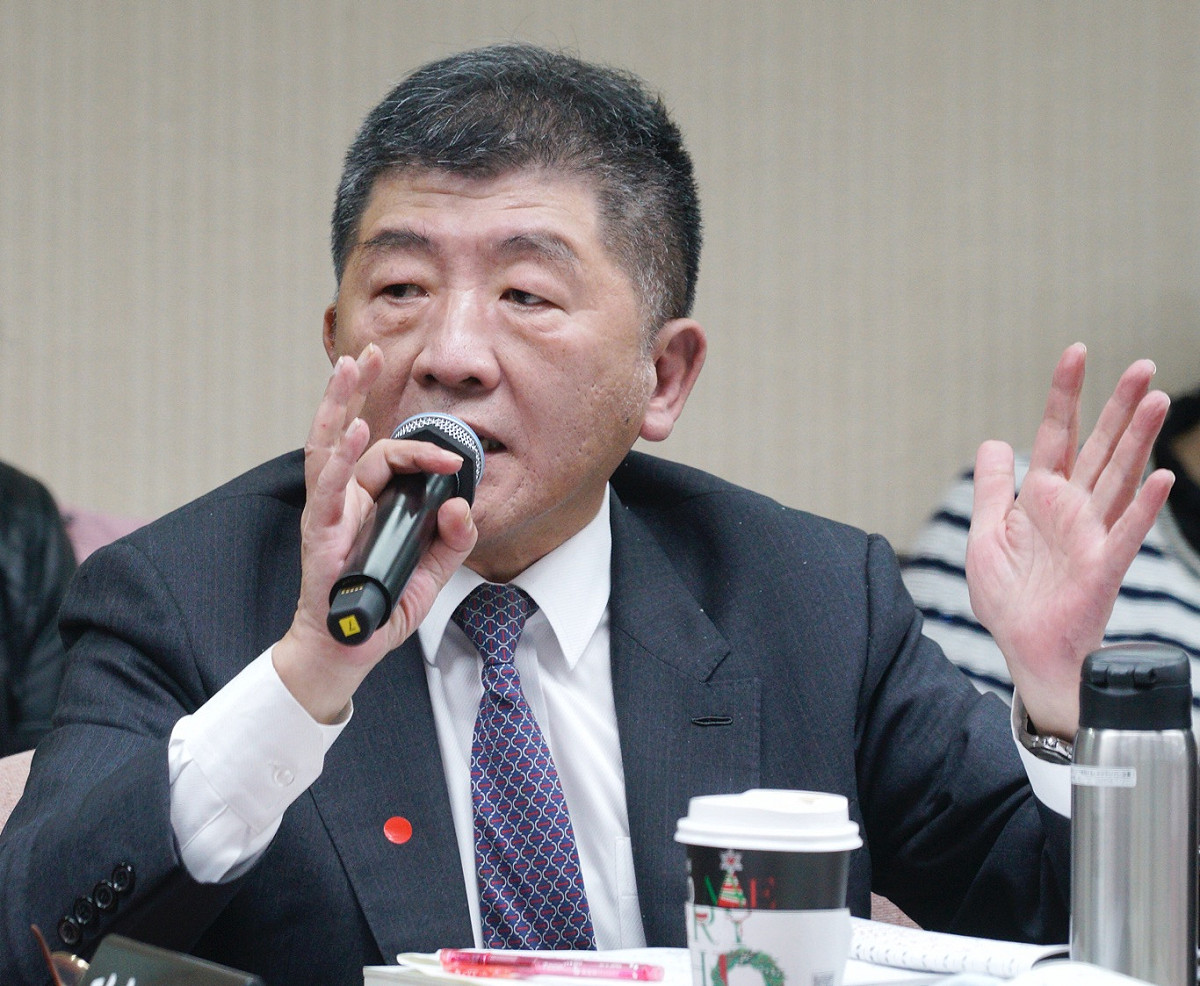 衛福部長陳時中在立院社福及衛環委員會備詢。 圖：張良一/攝