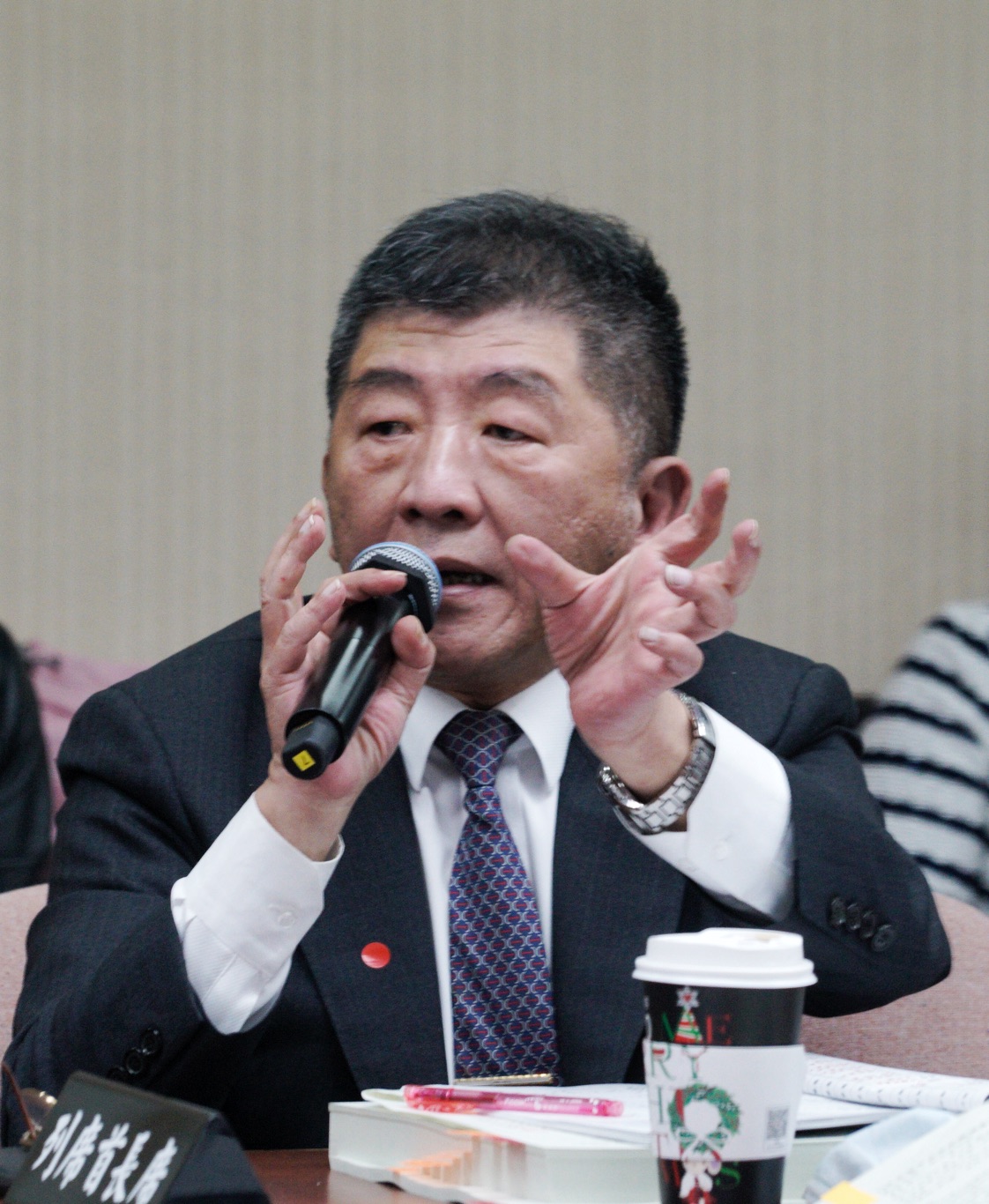 衛福部長陳時中。 圖：張良一/攝