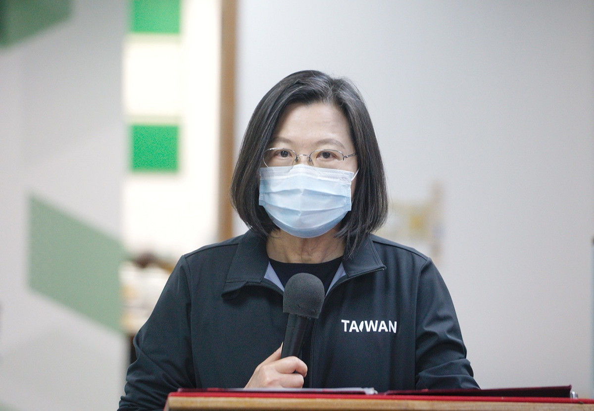 身兼民進黨主席的總統蔡英文（資料照片） 圖：張良一/攝