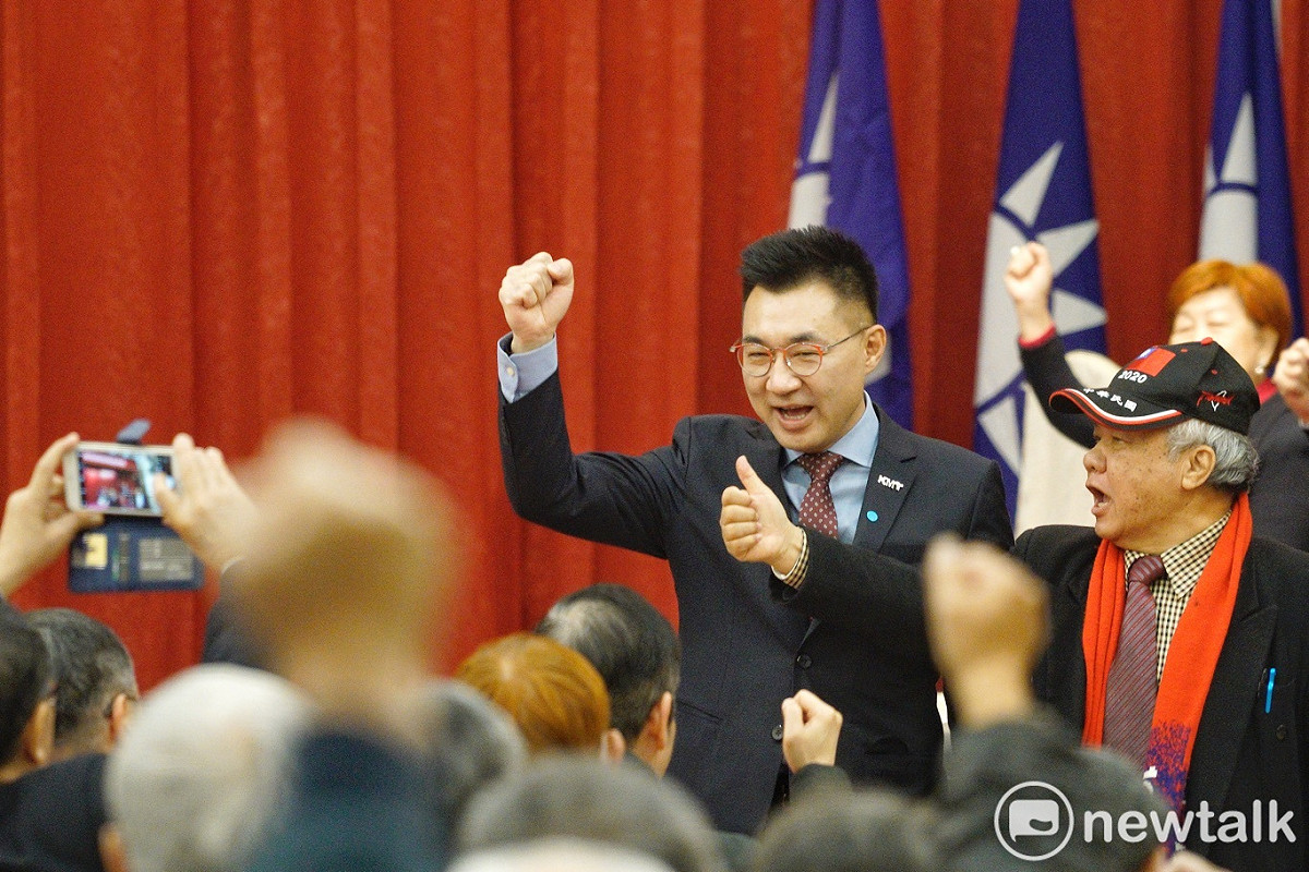國民黨主席江啟臣。 圖：張良一/攝（資料照）
